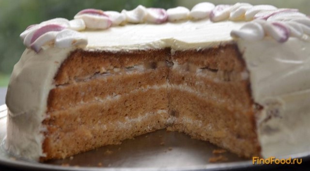 Торт Медовый со сметанно сливочным кремом рецепт с фото 6-го шага 