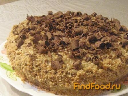 Торт орехово-кофейный рецепт с фото 4-го шага 