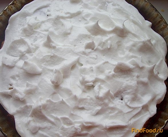 Пирог Сливы под снегом рецепт с фото 12-го шага 