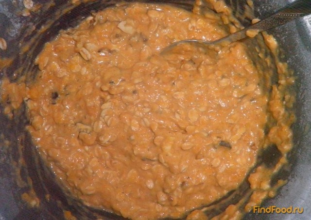 Тыквенно-овсяное печенье рецепт с фото 3-го шага 