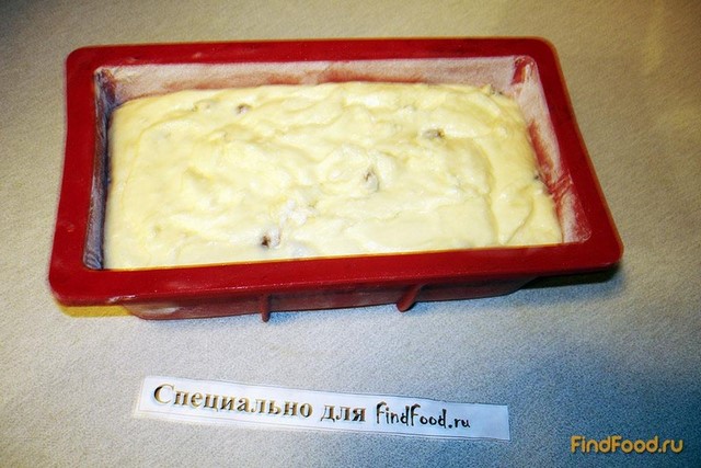 Творожный кекс с изюмом рецепт с фото 4-го шага 