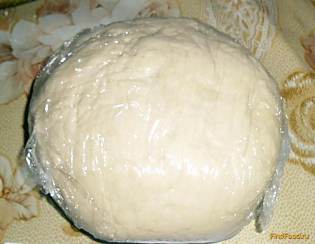 Дрожжевое тесто для жарки пирожков рецепт с фото 4-го шага 