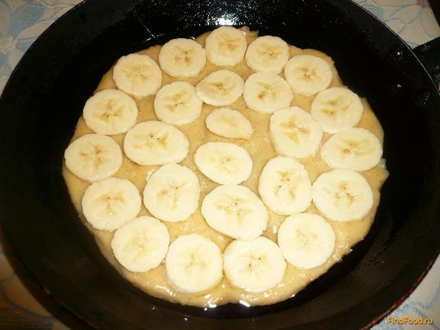 Шарлотка с яблоками и бананом рецепт с фото 8-го шага 