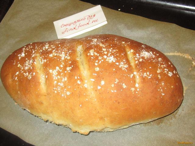 Овсяный хлеб рецепт с фото 7-го шага 
