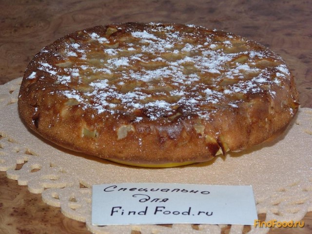Яблочный пирог на сметанном тесте рецепт с фото 7-го шага 