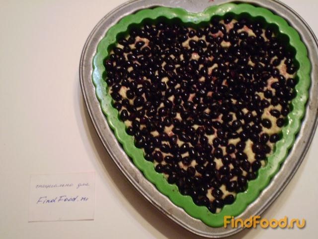 Домашний пирог с черной смородиной рецепт с фото 8-го шага 