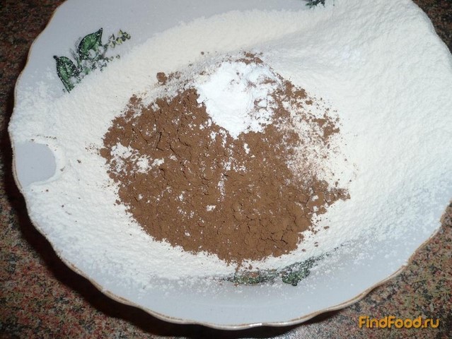 Шоколадное печенье с изюмом на рассоле рецепт с фото 3-го шага 