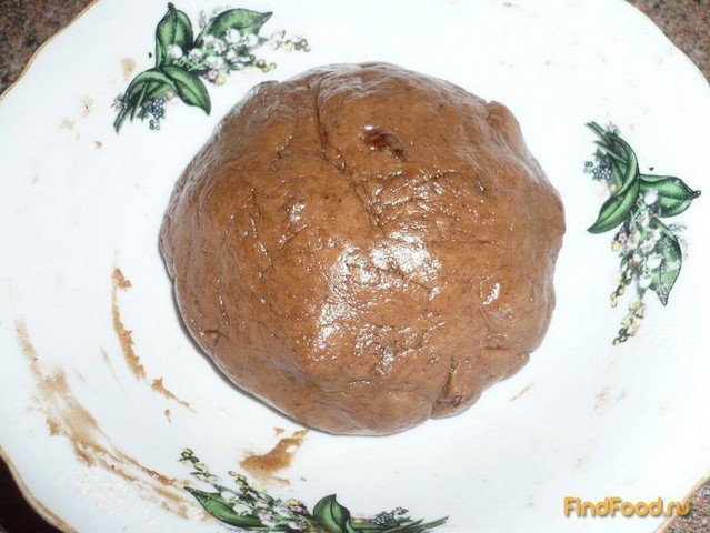 Шоколадное печенье с изюмом на рассоле рецепт с фото 4-го шага 