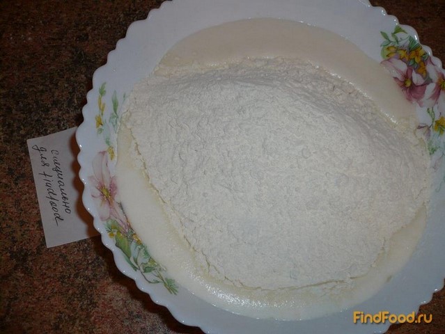 Пирог с яблоками на кислом молоке рецепт с фото 3-го шага 