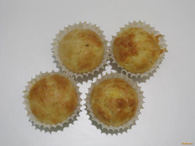 Капкейк сырный с сырно-сметанным кремом рецепт с фото 9-го шага 