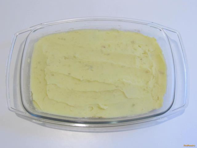 Картофельная запеканка с тушеной капустой рецепт с фото 6-го шага 