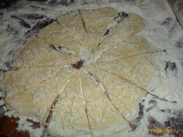 Картофельное слоеное печенье рецепт с фото 5-го шага 