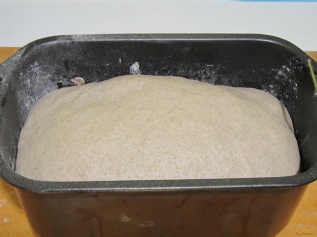 Ржаной хлеб на кефире рецепт с фото 5-го шага 