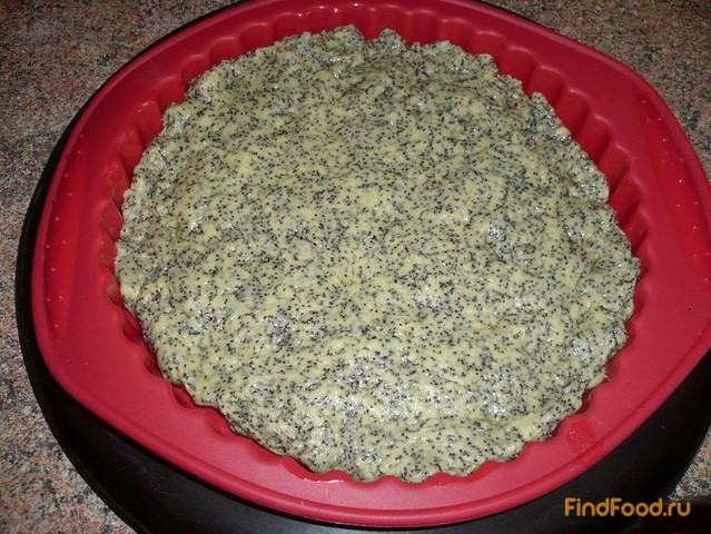 Постный кукурузный пирог с маком рецепт с фото 6-го шага 