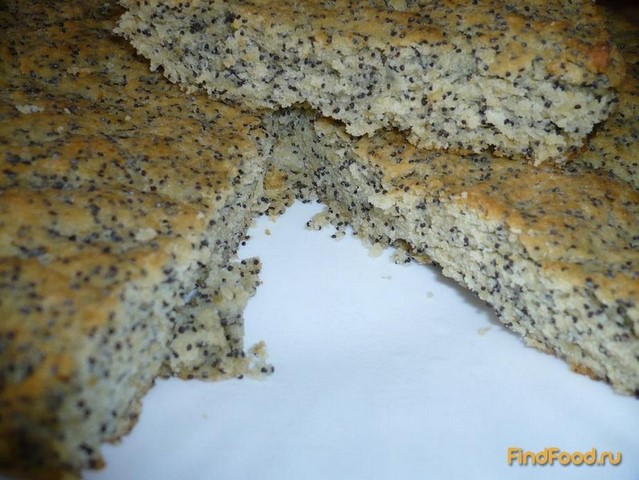 Постный кукурузный пирог с маком рецепт с фото 7-го шага 