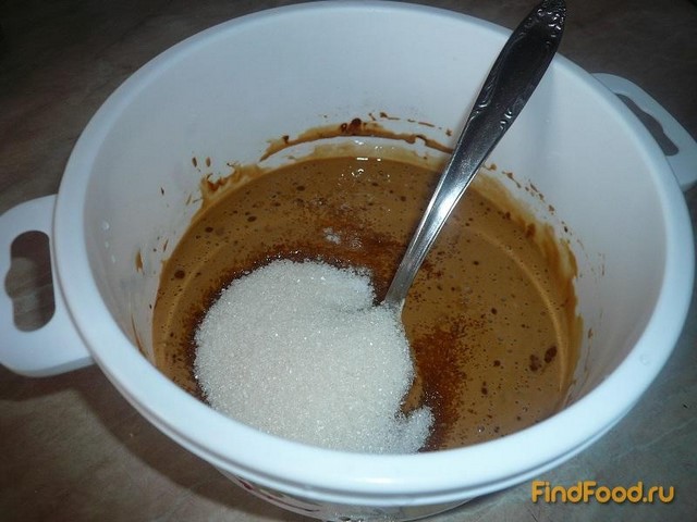 Кекс кофейный на майонезе рецепт с фото 5-го шага 