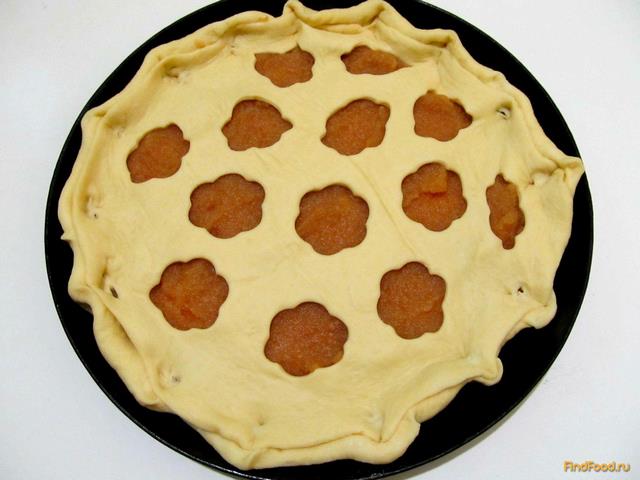 Пирог с яблочным повидлом рецепт с фото 7-го шага 