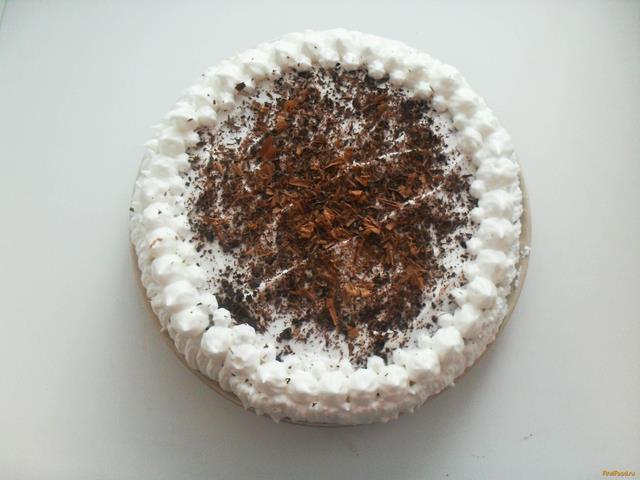 Двухслойный бисквитный торт рецепт с фото 27-го шага 