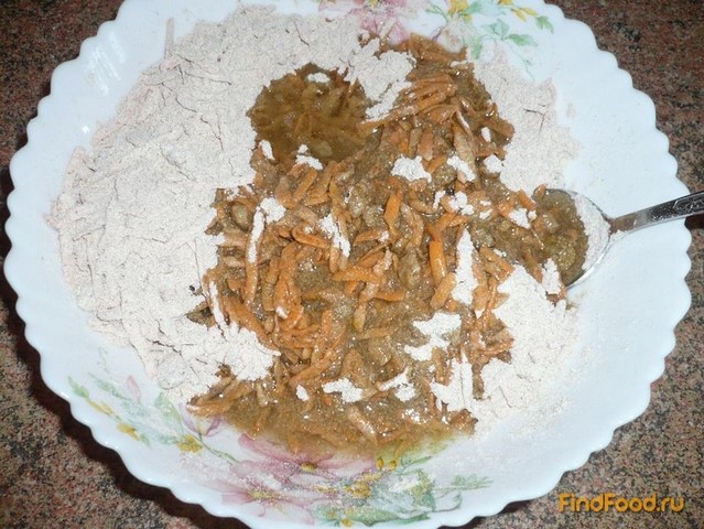 Овсяно-ржаное печенье с морковью рецепт с фото 7-го шага 