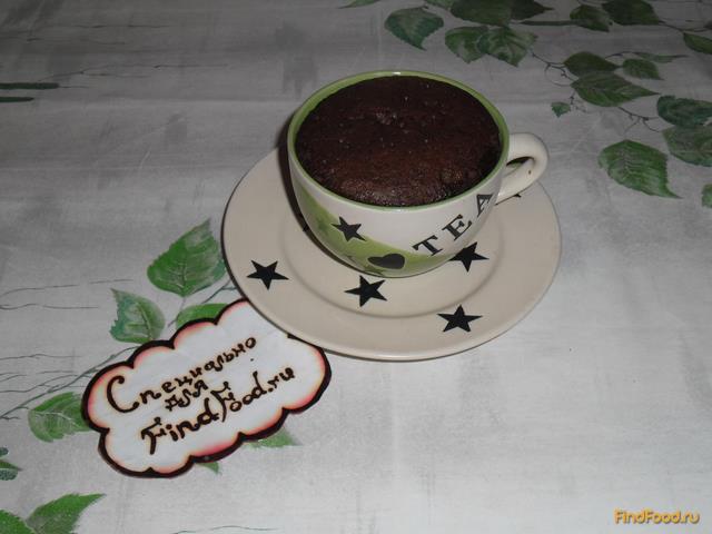 Кофейный кекс в кружке рецепт с фото 5-го шага 