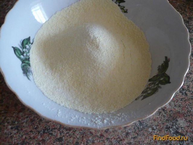 Кукурузный пирог с творогом и ягодами рецепт с фото 3-го шага 