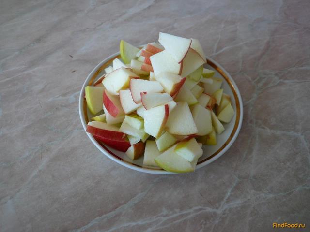 Запеканка творожная с яблоком рецепт с фото 5-го шага 
