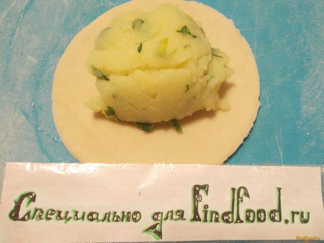 Картофельные лепёшки с зеленью петрушки рецепт с фото 10-го шага 