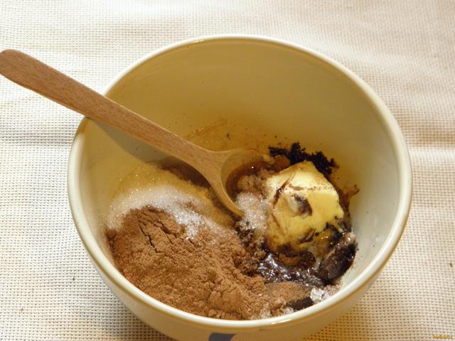 Шоколадно-ореховый пирог рецепт с фото 13-го шага 