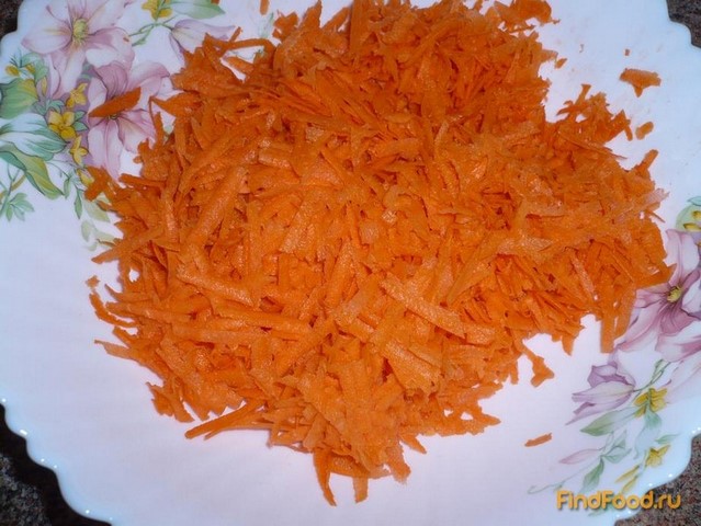 Постное морковное печенье рецепт с фото 1-го шага 