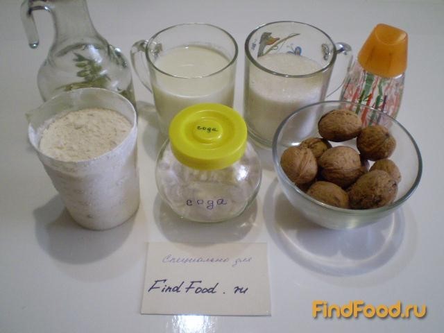 Ореховое печенье на молоке рецепт с фото 1-го шага 