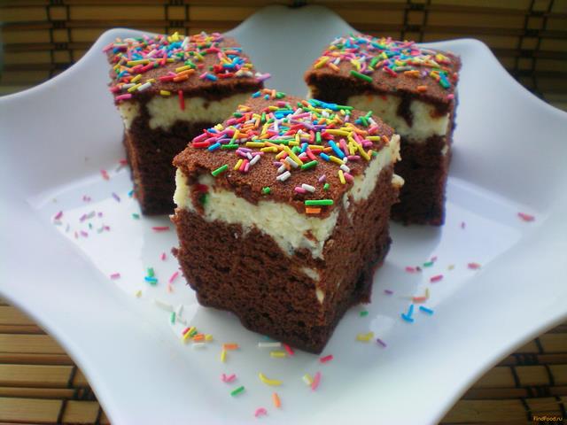 Шоколадное пирожное рецепт с фото 7-го шага 