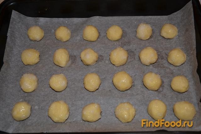 Печенье Колобки рецепт с фото 3-го шага 