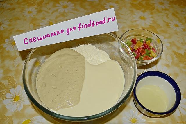Творожные кексы с цукатами рецепт с фото 5-го шага 