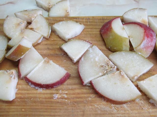 Яблочный гратен рецепт с фото 3-го шага 