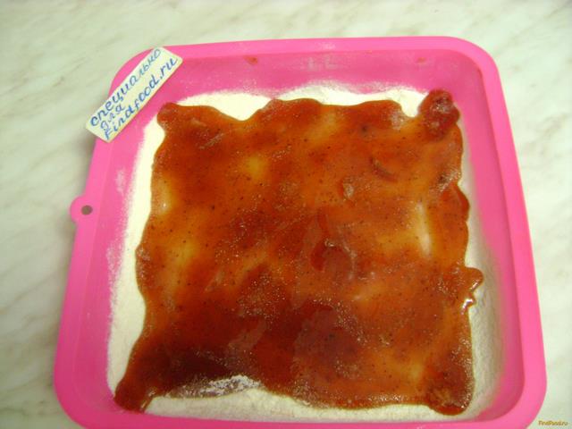 Быстрый ягодный пирог на манке рецепт с фото 3-го шага 