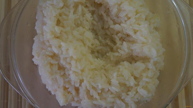 Жареный рис по-китайски рецепт с фото 2-го шага 