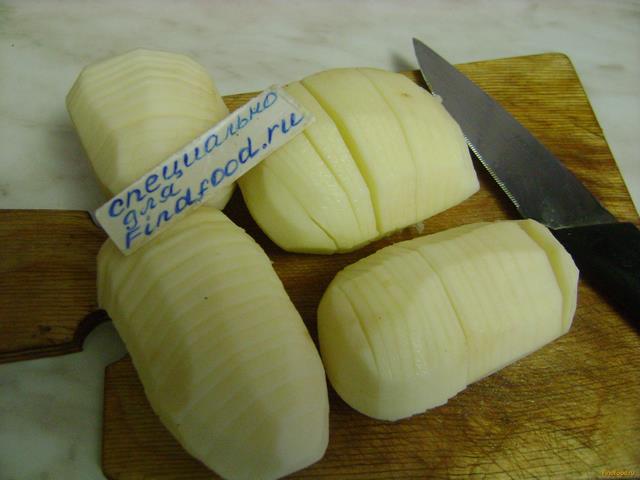 Картофель с лимонно-горчичной заправкой рецепт с фото 1-го шага 