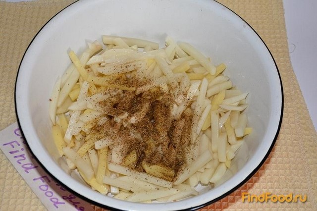 Картофель Фри в аэрогриле рецепт с фото 3-го шага 
