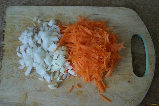 Гречневая каша с овощами и чесноком рецепт с фото 2-го шага 