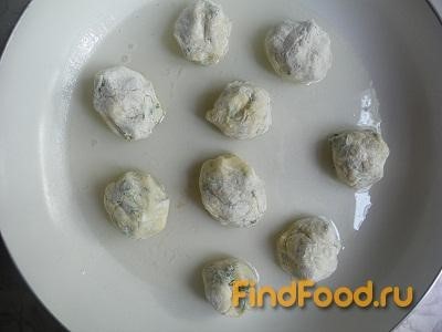 Картофельные зразы с зеленью рецепт с фото 9-го шага 