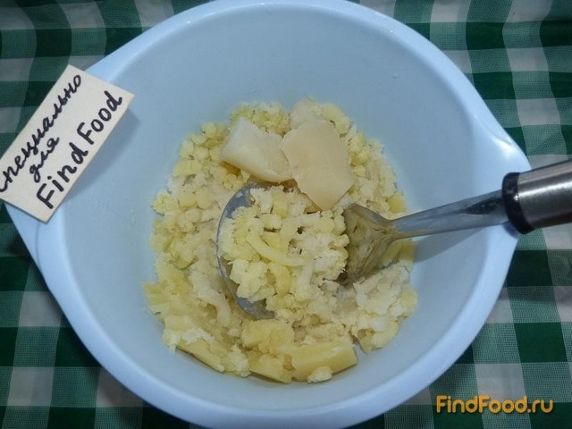 Сырные биточки с картофелем рецепт с фото 3-го шага 