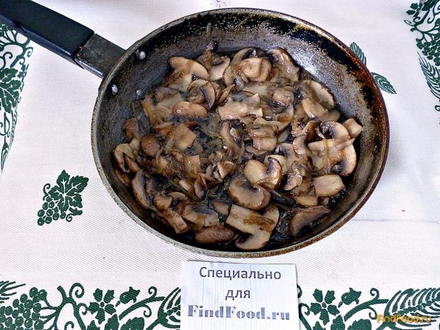Запеканка из картофеля с грибами рецепт с фото 3-го шага 