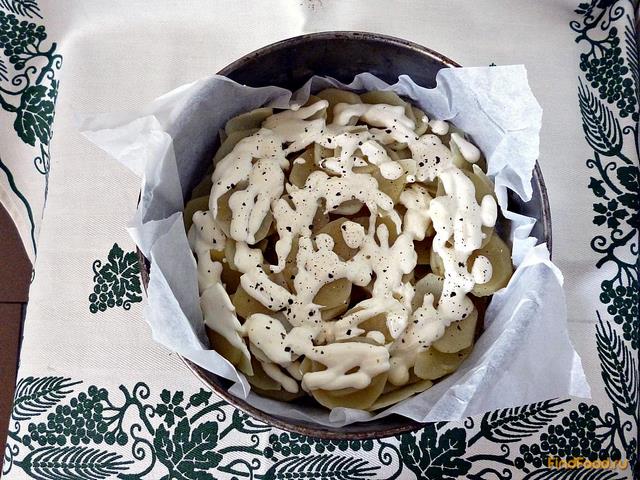Запеканка из картофеля с грибами рецепт с фото 4-го шага 