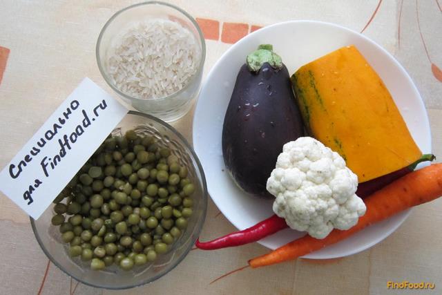 Рисово - овощной микс рецепт с фото 1-го шага 