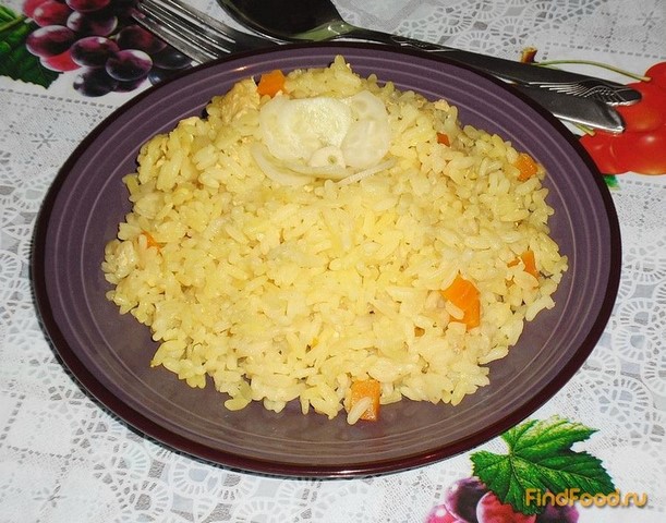 Рис с курицей рецепт с фото 6-го шага 