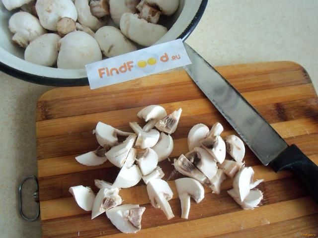Картофельное пюре с грибами рецепт с фото 1-го шага 