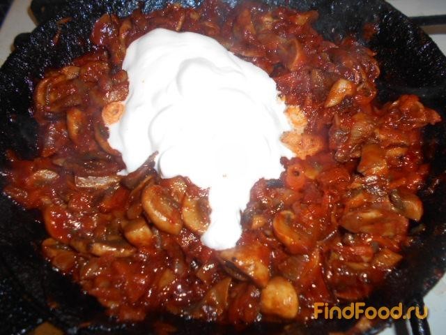 Картофельные клецки под томатным соусом с грибами рецепт с фото 6-го шага 