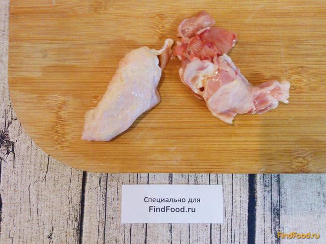 Куриные крылышки в томатном соусе рецепт с фото 2-го шага 