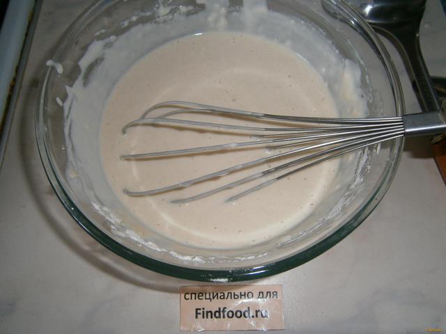 Блины из теста на кислом молоке рецепт с фото 6-го шага 