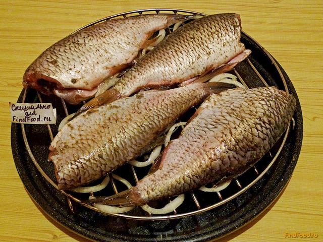 Речная рыба с пряными травами на гриле рецепт с фото 5-го шага 